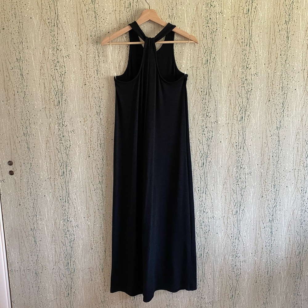 GAP softspun knit Racerback maxi dress black size XS - Picture 5 of 6